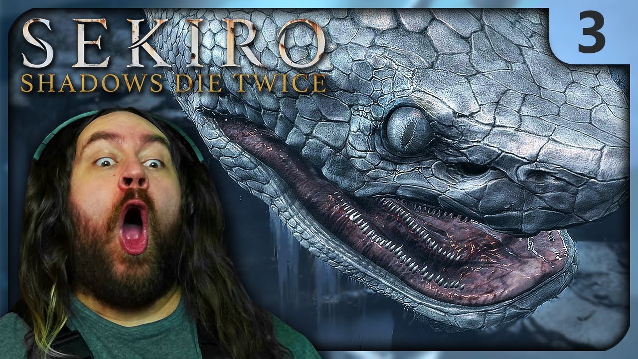 Great Serpent & Gyoubu Oniwa | Let's Play Sekiro: Shadows Die Twice [Blind] - Ep. 3