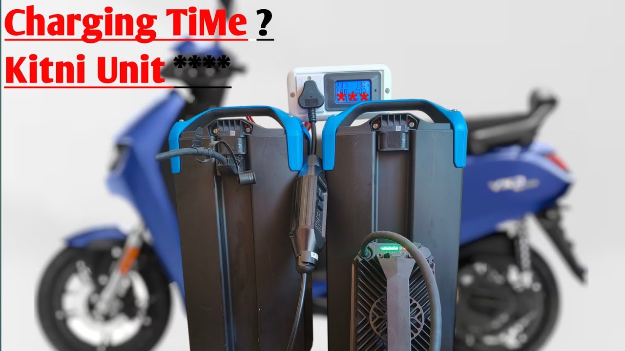 Vida VX2 Plus Battery Charging Time and Kitni unit Bani