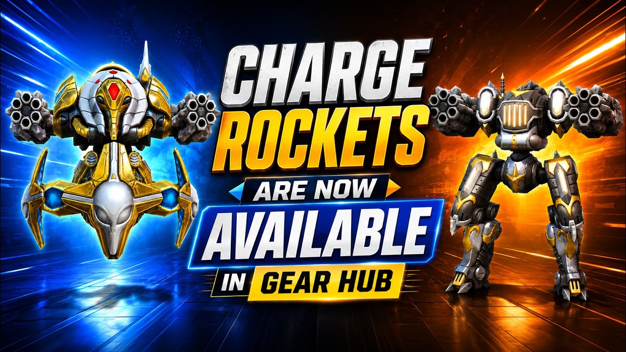 😱 CHARGE ROCKETS ARE FINALLY IN THE GEAR HUB... ARE THEY WORTH BUYING?! 🚀🔥| Mech Arena