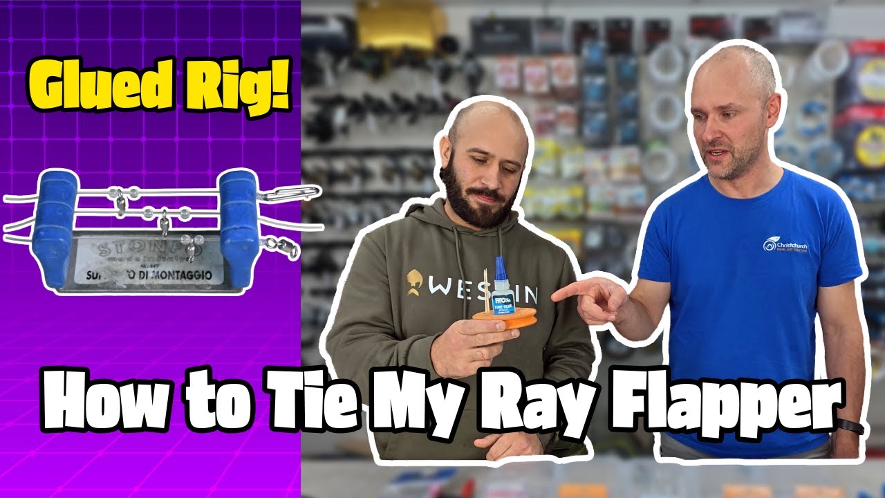How to Tie the Fishy Tom Ray Flapper | Glued Fishing Rig