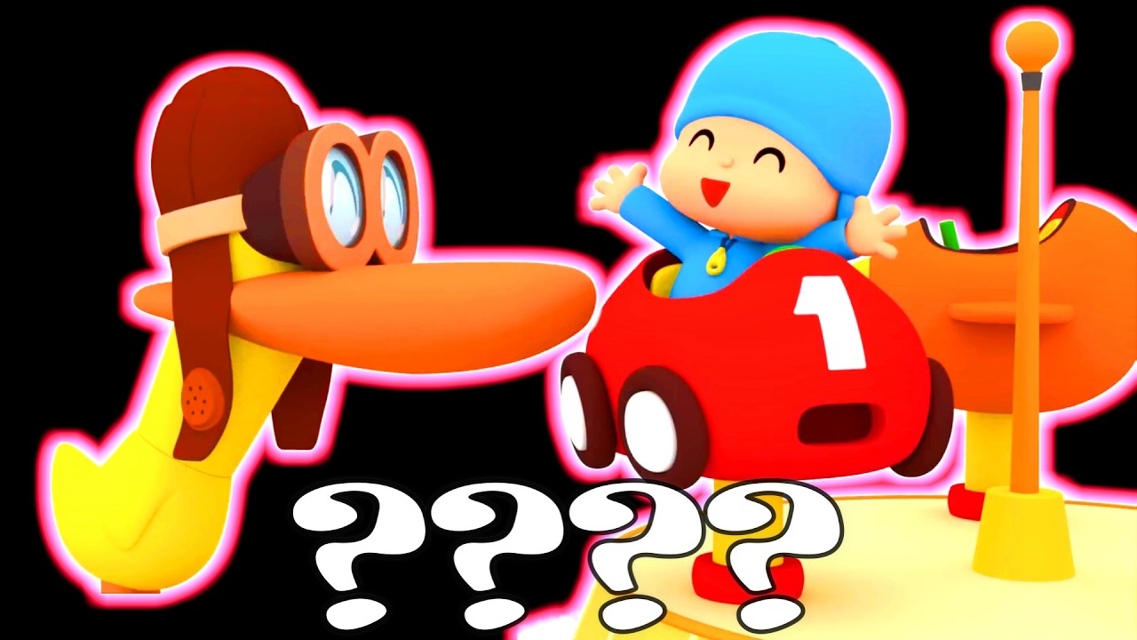 10 Pocoyo Crying FIGHTER CARS || Sound Variations in 35 seconds
