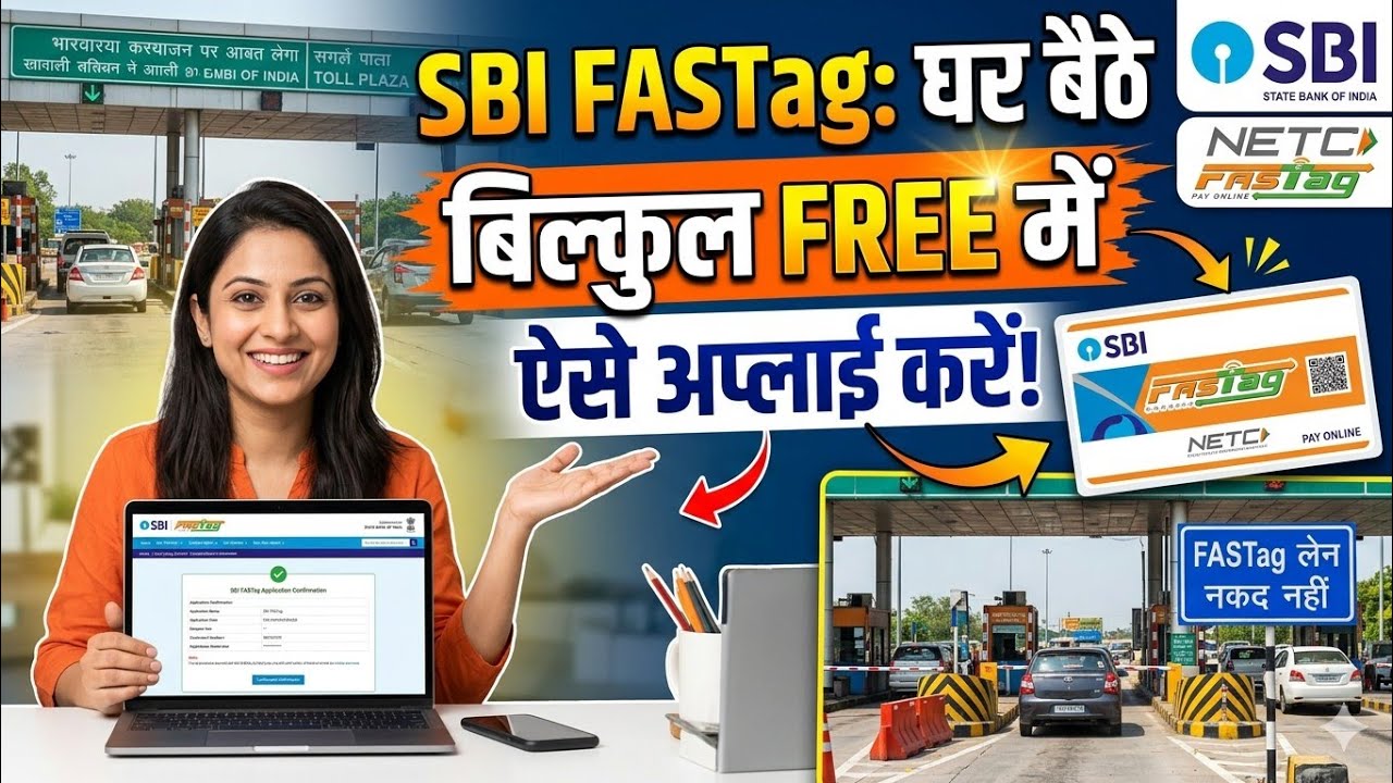 SBI fastag Kaise banaye online | fastag Kaise banaye online | how to apply fastag online | #fastag 