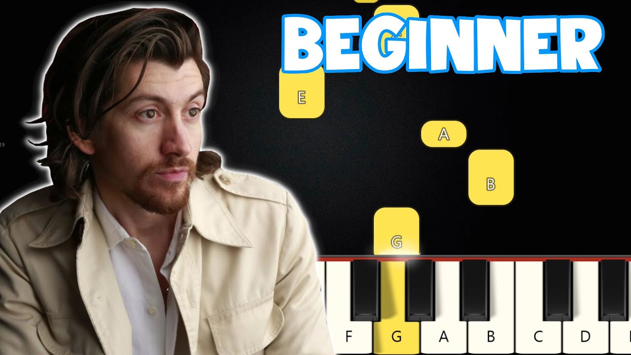 505 - Arctic Monkeys | Beginner Piano Tutorial | Easy Piano