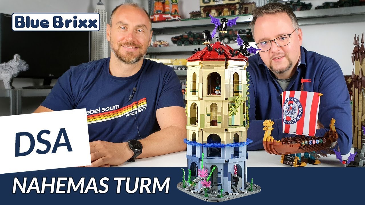 Das Schwarze Auge - Nahemas Turm von BlueBrixx - mit Studiogast Niko!