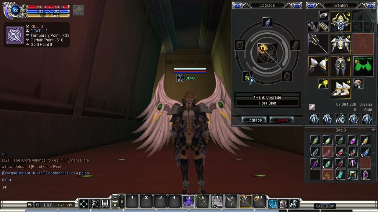 UPGRADING WEAPON STUN +4  - (RF ORIGIN EPIC ABYSS, SERVER STARGAZER)