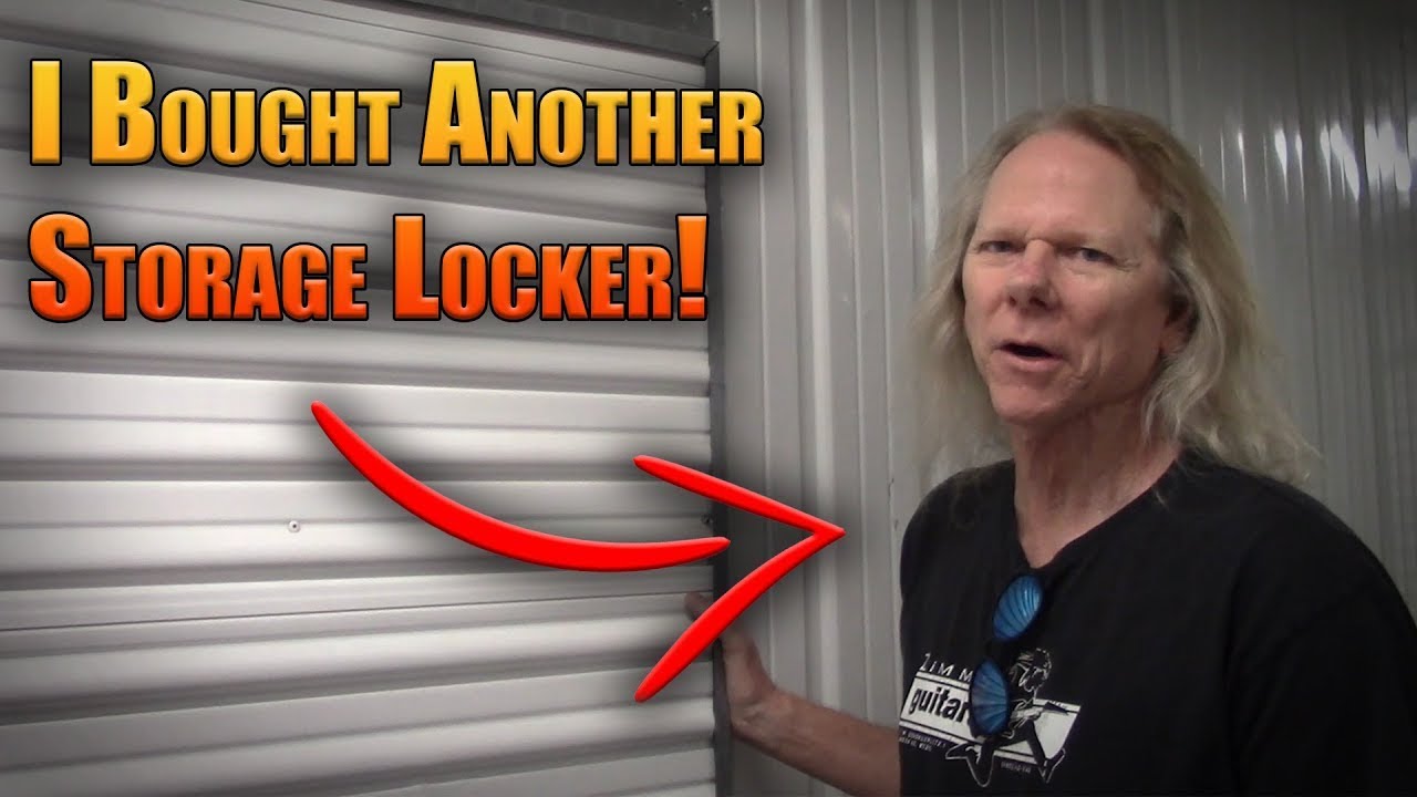 I Bought a Guitar Players Storage Locker!