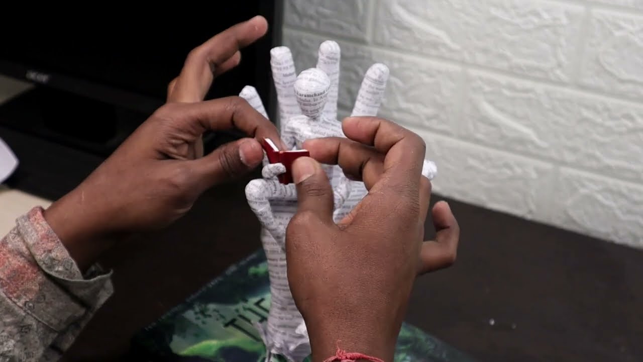 The Art of Knowledge: A Unique Craft Made from Books | DIY Paper Mache Craft