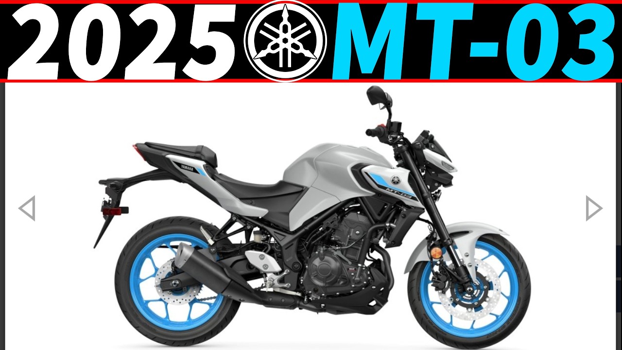 Yamaha MT-03 2025 года — все НОВОЕ!