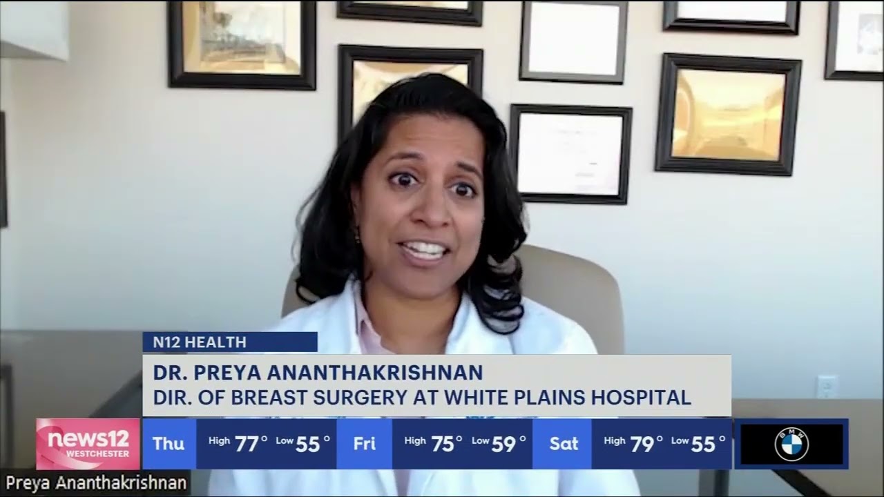 News 12 | White Plains Hospital's Dr. Preya Ananthakrishnan on breast cancer screening