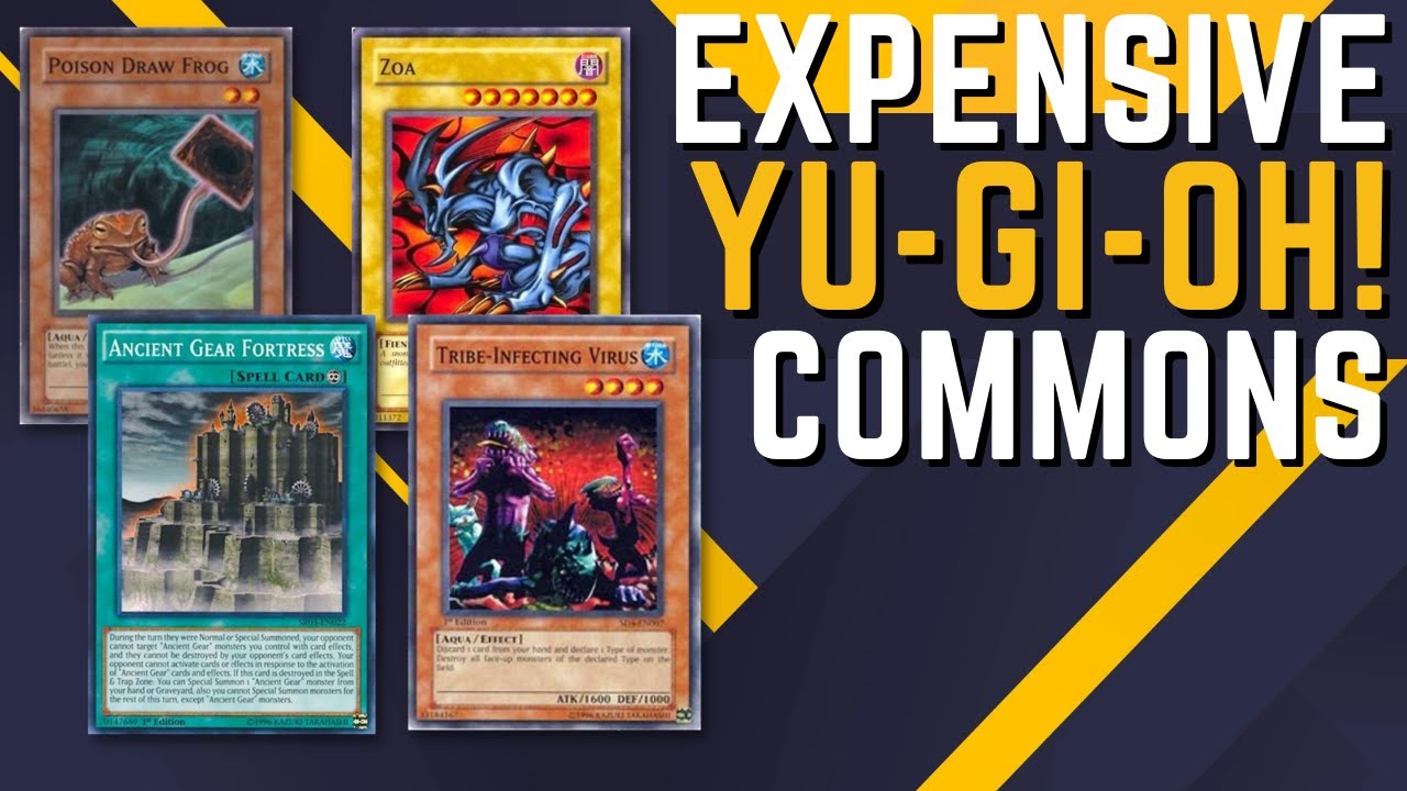 These Yu-Gi-Oh! COMMONS are worth HOW MUCH $$$?!! Exploring #expensive #yugioh Common #cards!