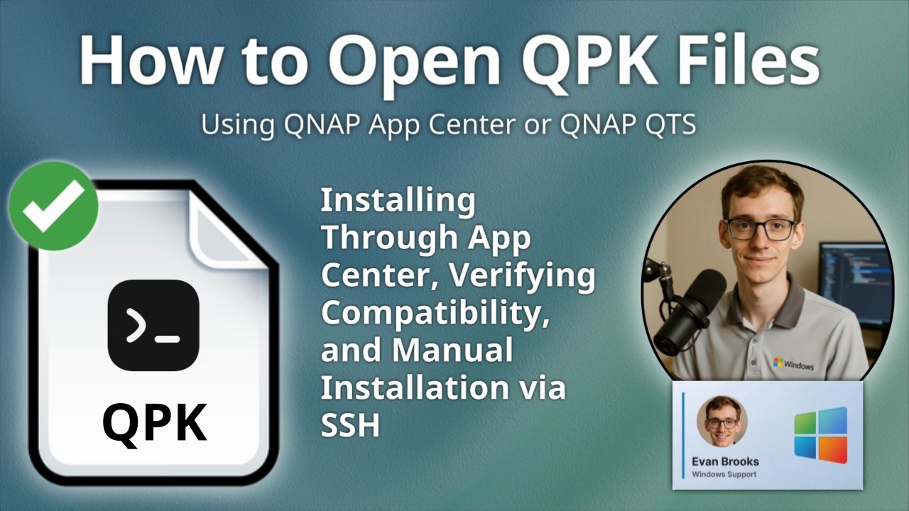 Как открыть файлы QPK (пакет приложений QNAP)
