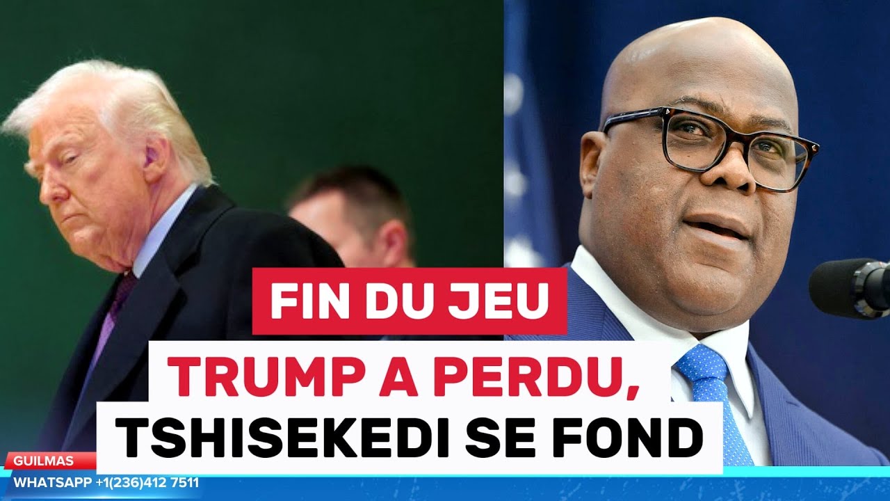 TRUMP AZO KENDE NA B'ACCORD YA TSHISEKEDI, MABE EKOTI