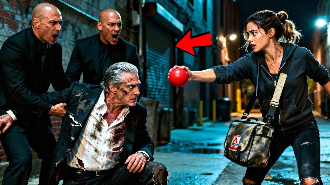 Two Men Beat Up Mafia Boss In An Alley — A Poor Delivery Girl Saved Him With Her Ball Throwing Skill