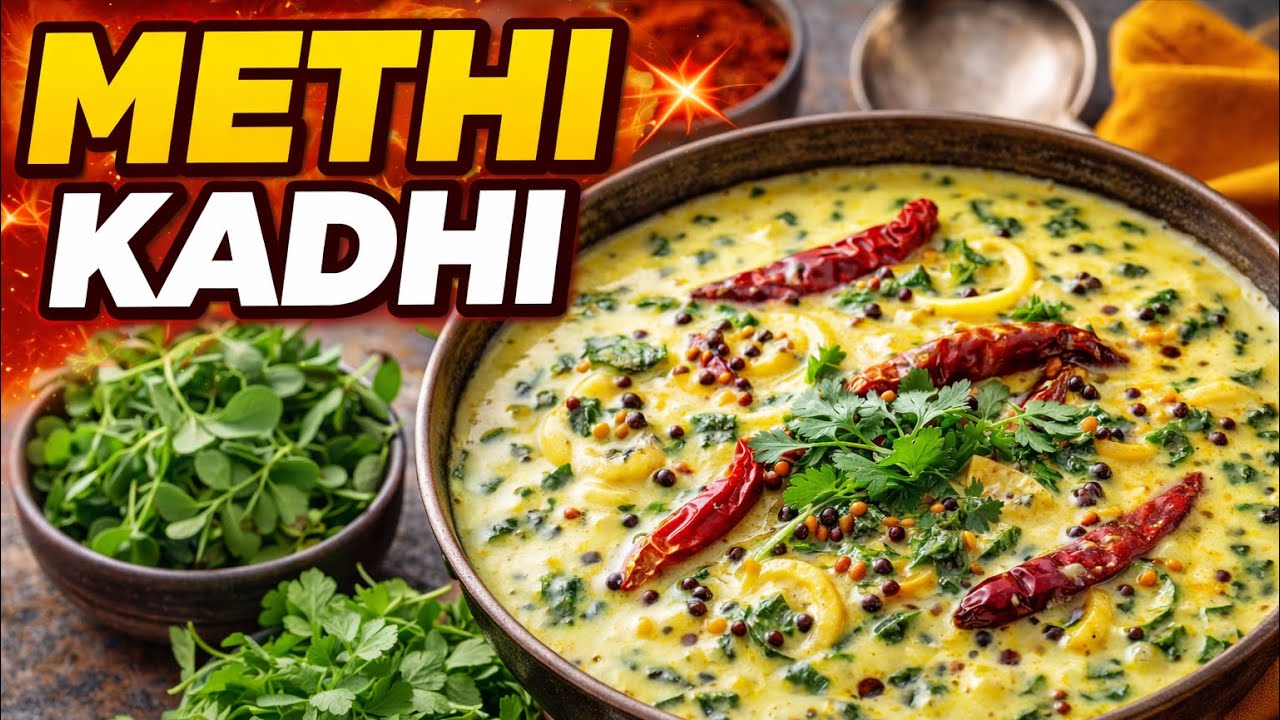 मेथी कढ़ी बनाने की आसान रेसिपी | स्वाद और सेहत दोनों ./Traditional Methi Kadhi | Swad aur Sehat 