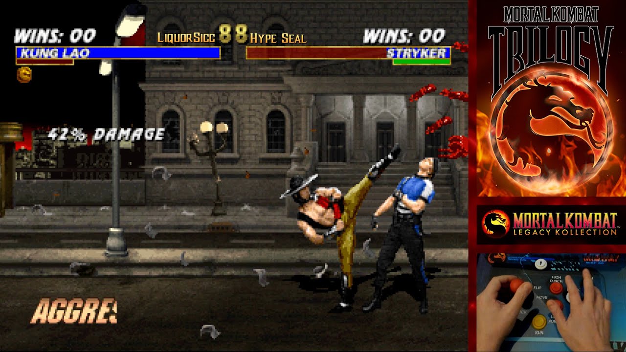 Mortal Kombat Trilogy - Онлайн-матчи (12.12.25) Вид от первого лица с аркадного джойстика - Колле...