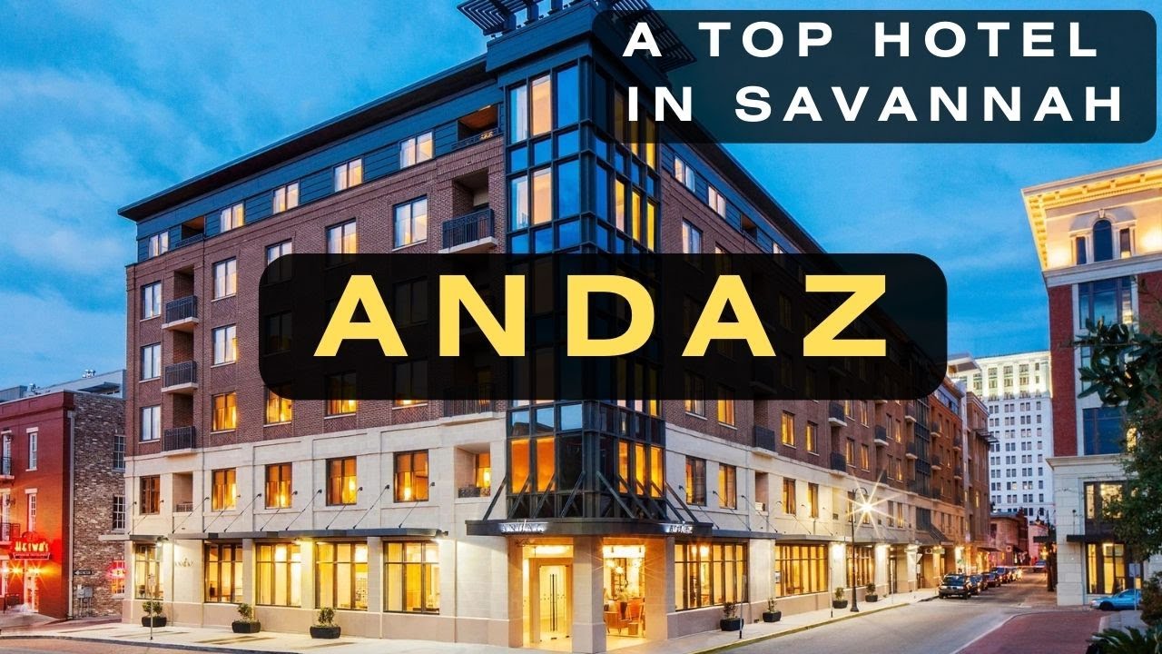 Andaz | Hotel Tour - Andaz Loft | Hyatt Hotel | World of Hyatt | Top place to stay in Savannah!