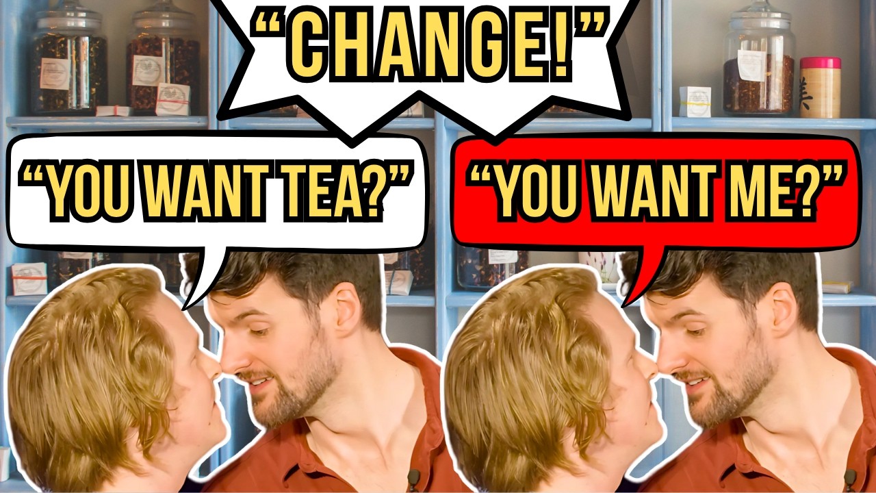 Tea Shop SEDUCTION | The CHANGE Game | When they hear 'CHANGE' they have to say something different!