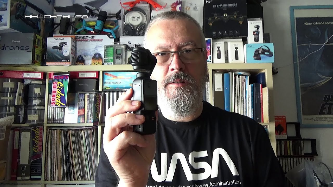 Silenciador de vento para Dji Osmo Pocket 3