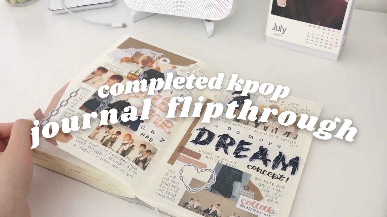 2nd kpop journal flipthrough ୧ .˚ₓ 🦢