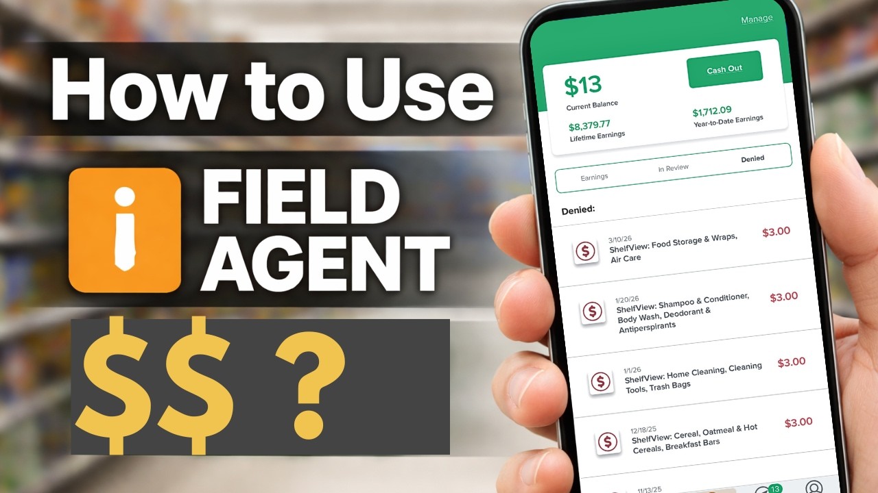 How to Use Field Agent App Beginner Tutorial 2026 &ndash; Make Money Step by