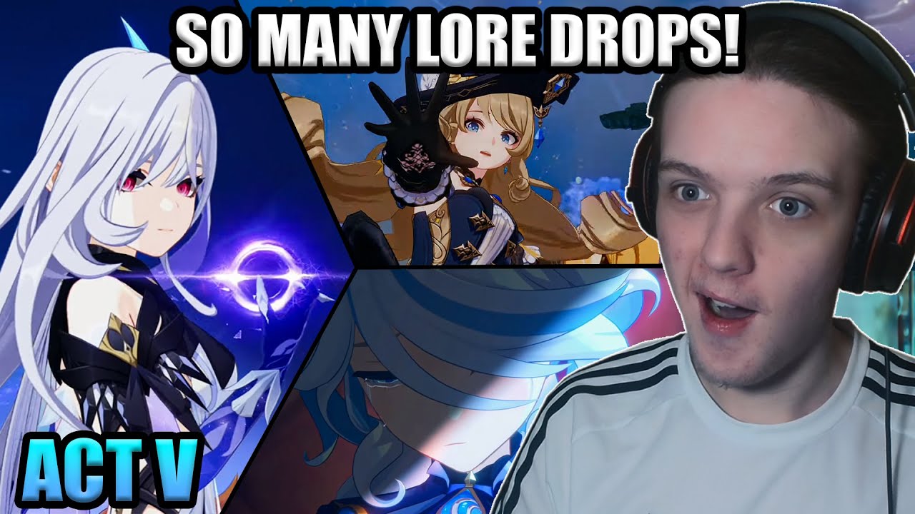 BEST ARCHON QUEST YET! | Fontaine Archon Quest Act 5 REACTION | Genshin Impact 4.2