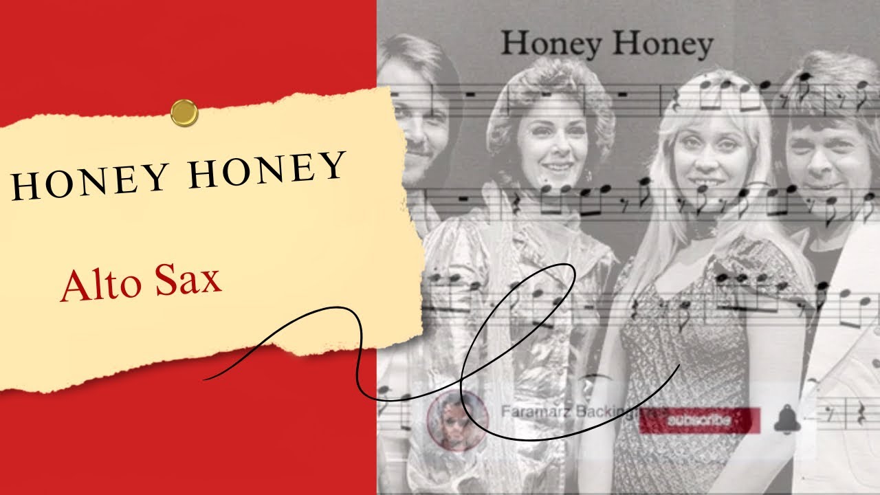 Honey Honey - Abba | Play along for Alto Saxophone
