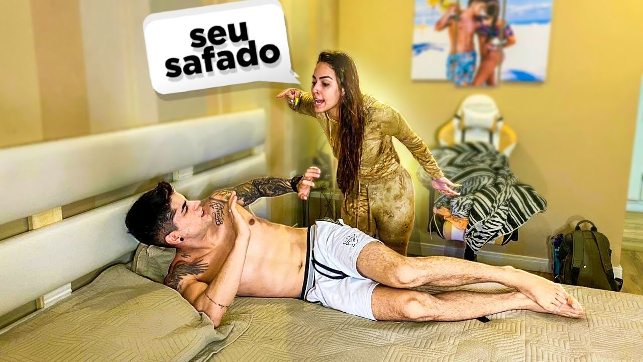 TROLLEI MINHA NAMORADA SONHANDO COM OUTRA!! *deu treta*