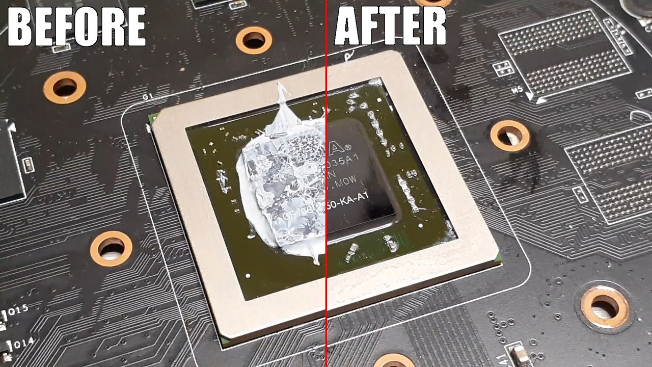 GPU Thermal Paste Cleaning | ASMR