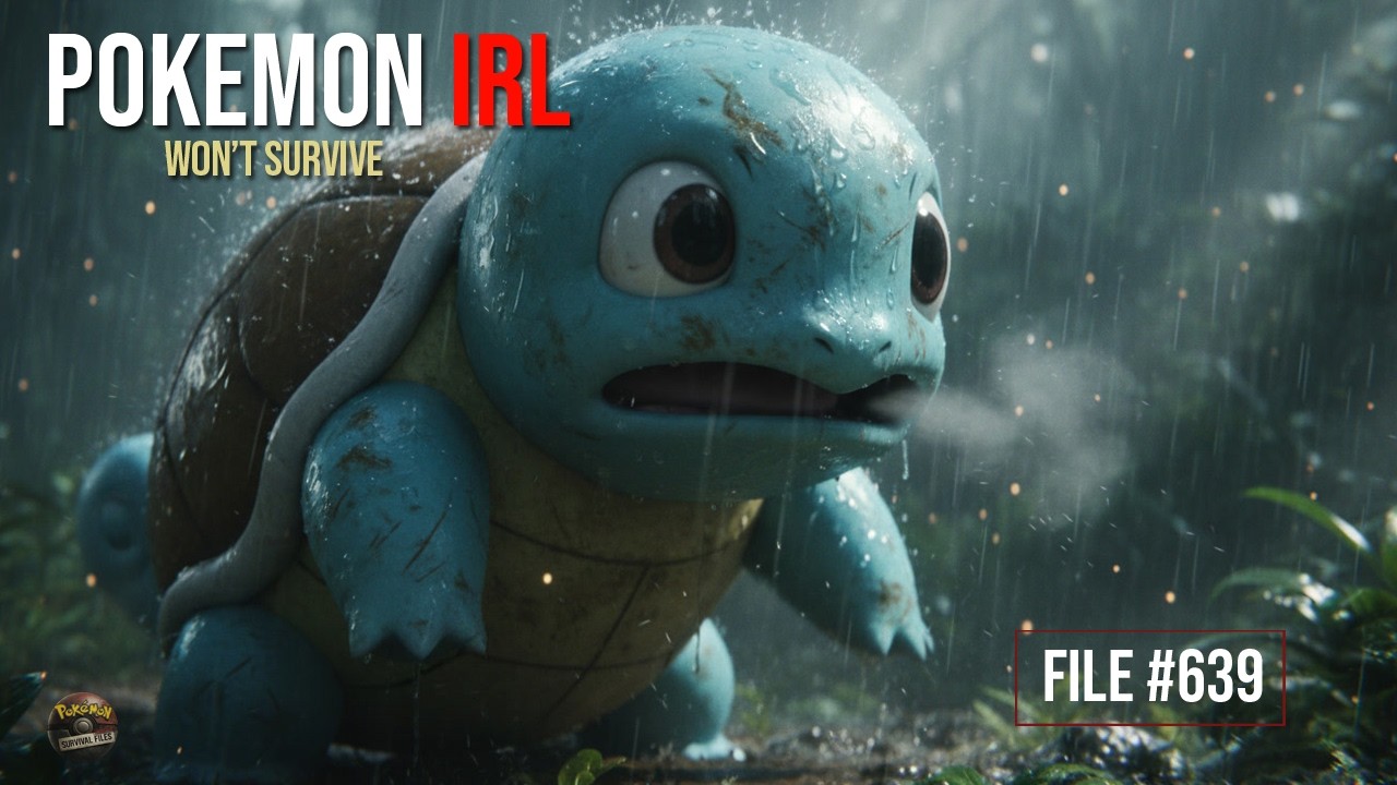 Baby Squirtle's FIRST Adventure! | Pokemon In Real life