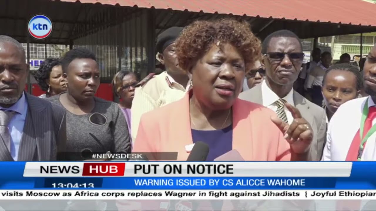 Lands CS Alice Wahome warns land registry officials over theft of government revenue
