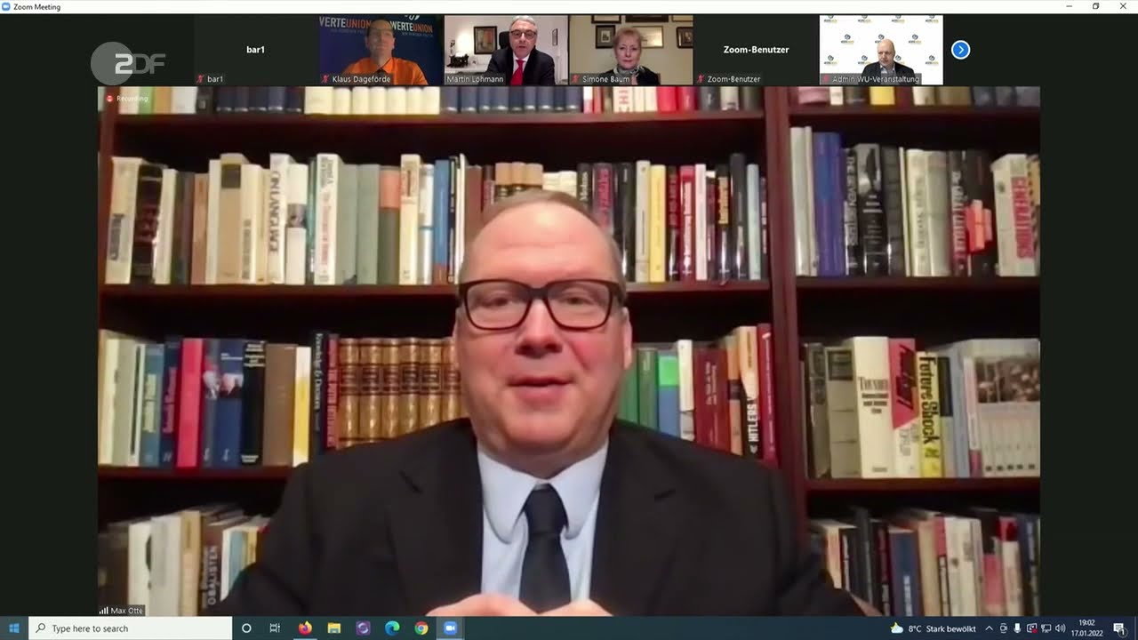 Nach-Richten: Prof. Max Otte ist Kandidat der AfD f&uuml;r das Amt des Bundespr&auml;sidenten - Steinmeier ZDF