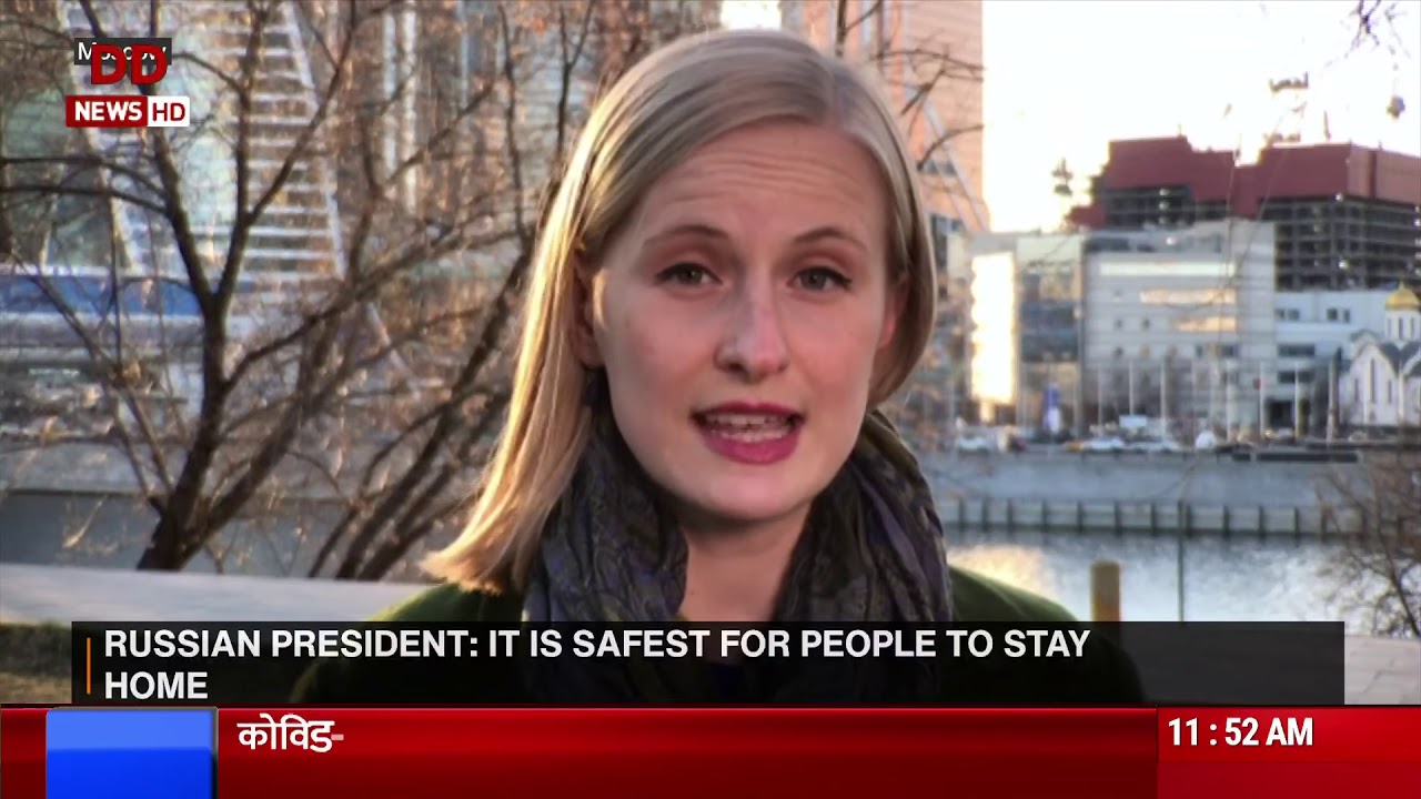 Russian President announces nationwide week off to stop the spread of COVID-19