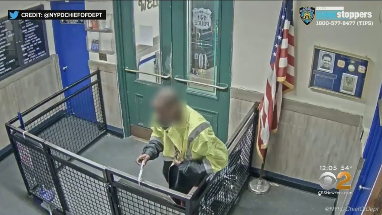 Cops Use Taser To Subdue Man Wielding Knife In NYPD Precinct