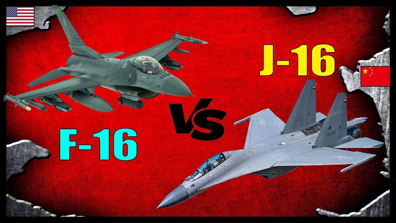 F-16 vs J-16 - Which is better? | TechnoBot