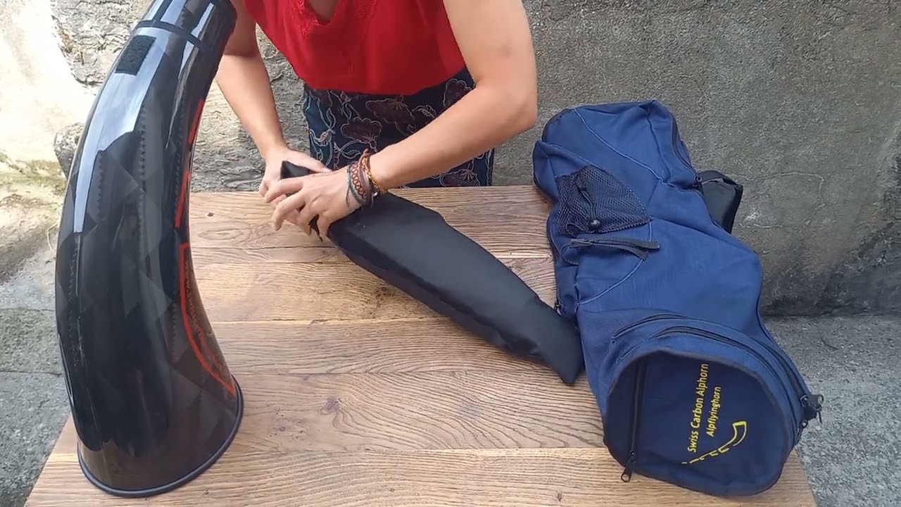 Sac à dos pour votre AlpFlyingHorn Swiss Carbon Alphorn