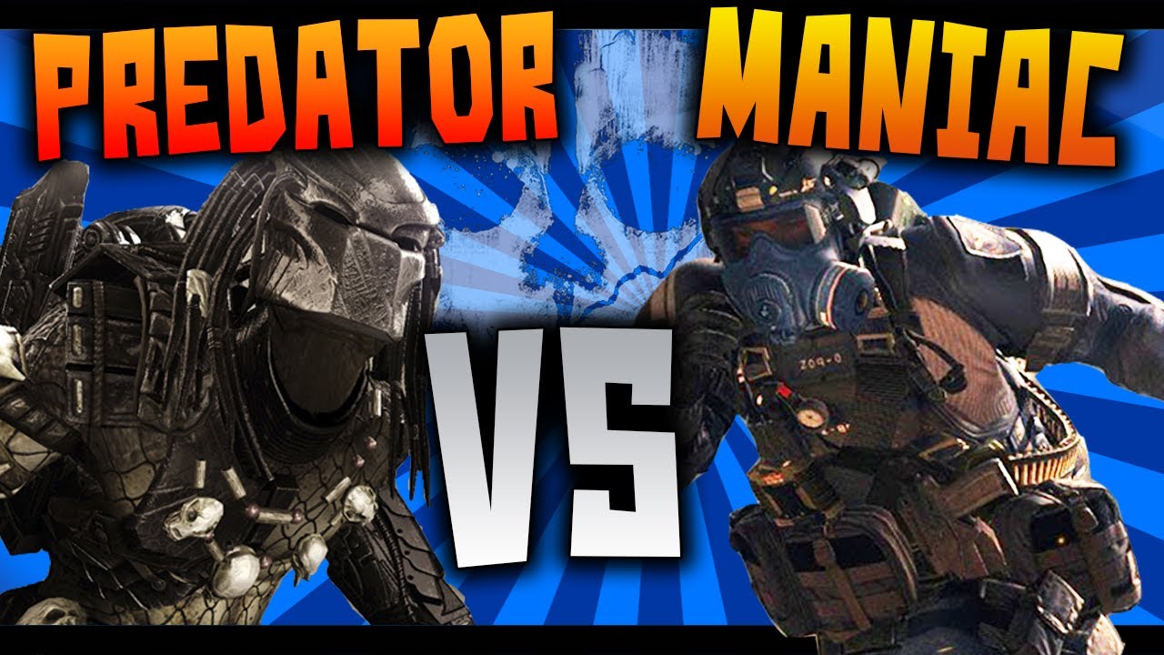 Predator Vs Maniac - Vida, Velocidad, Daño, Epic Battle! - Call Of Duty Ghosts