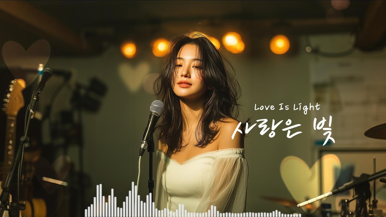 사랑의 빛 |  Love Is Light – Korean Folk Jazz  | Midnight Cafe Jazz | playlist | 발라드모음 | 재즈 보컬 보음