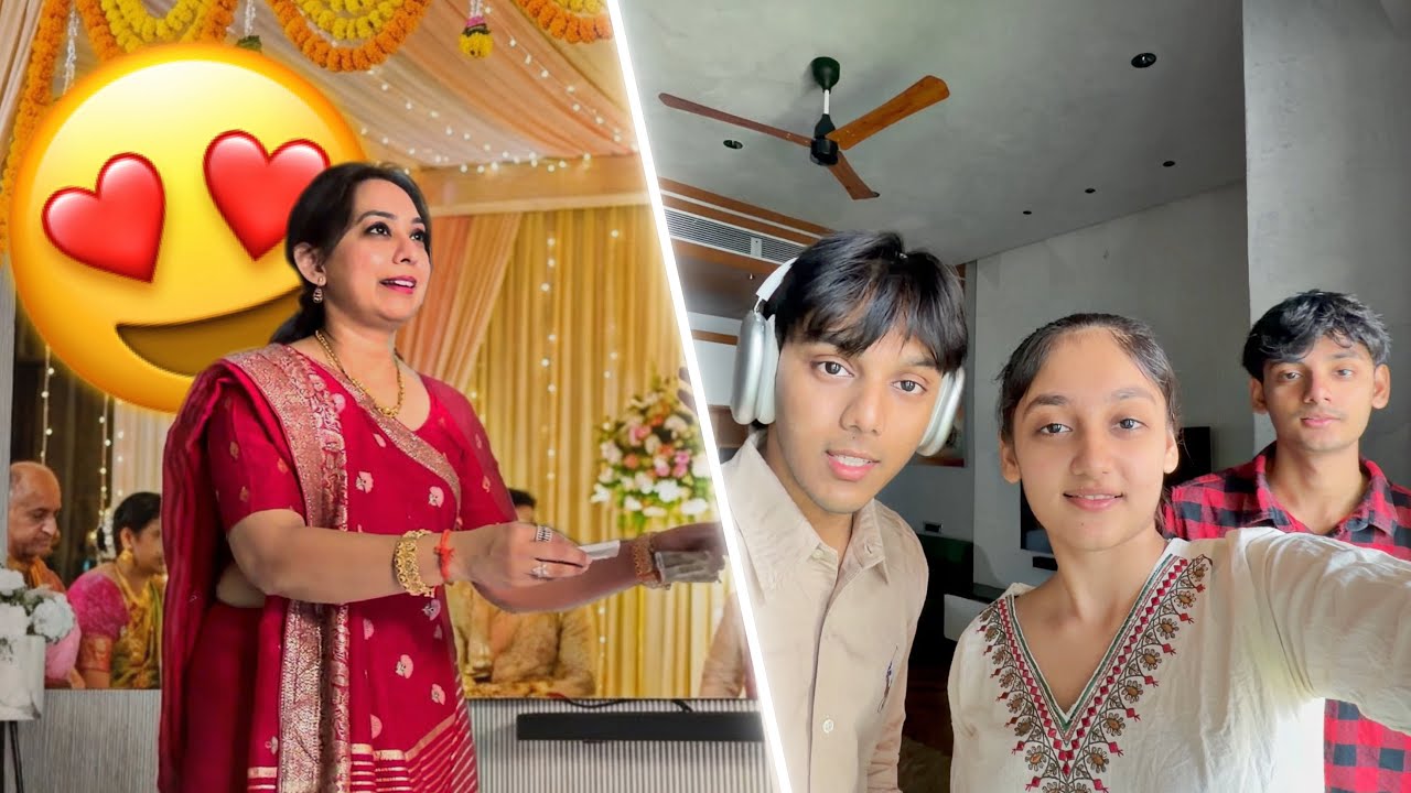 Mummy Aur Nani Ke Sath Shaadi Mai Pohoch Gaye😍