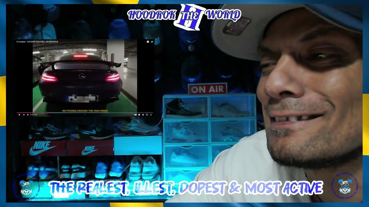 Swedish Rap Reaction: G1ocatore - DAYDATE [OFFICIELL MUSIKVIDEO]
