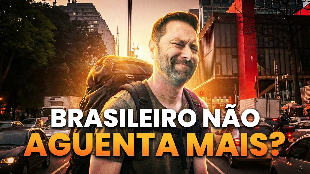 BRASILEIROS deixando o Brasil: Impostos e Viol&ecirc;ncia, ningu&eacute;m aguenta mais