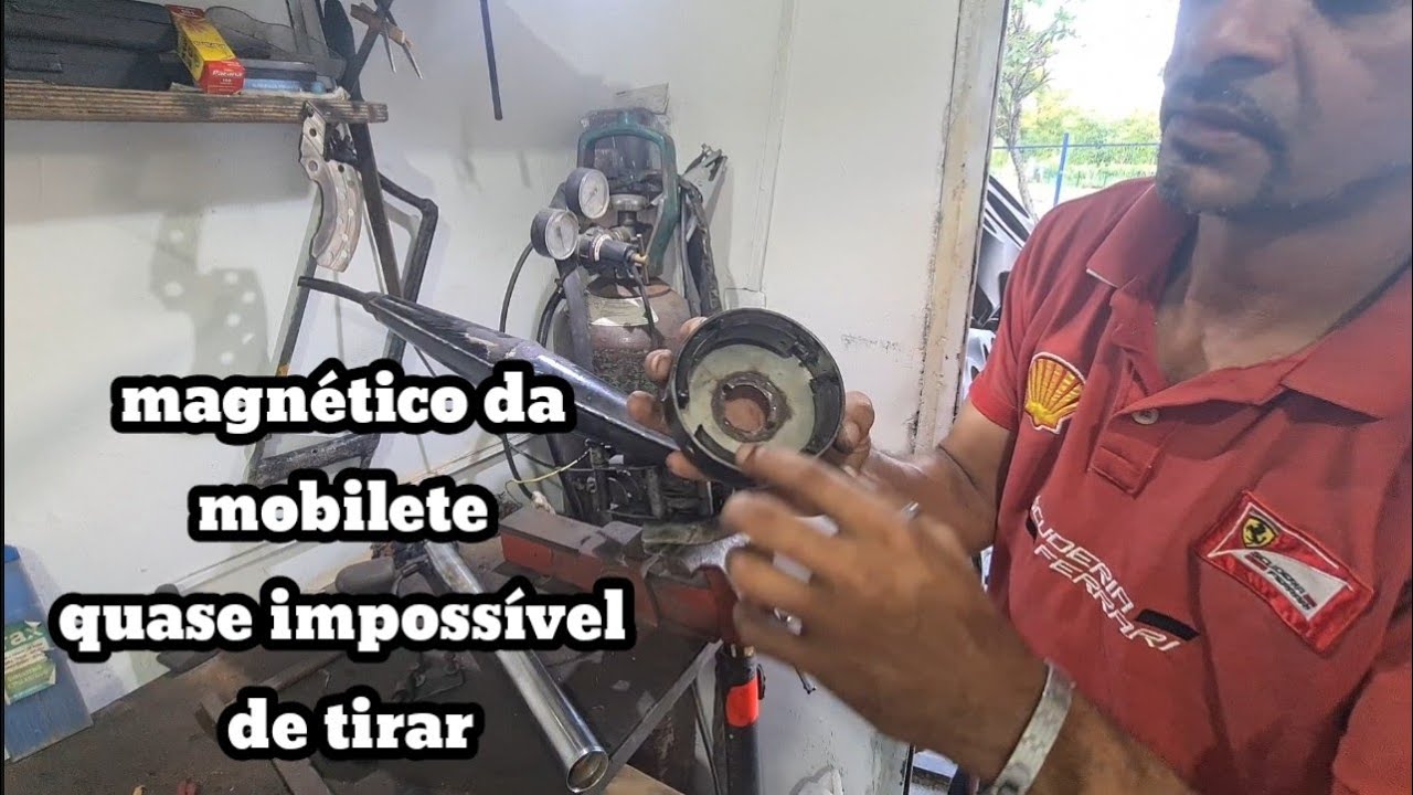 Como tirar o magnético da mobilete quase impossível de tirar