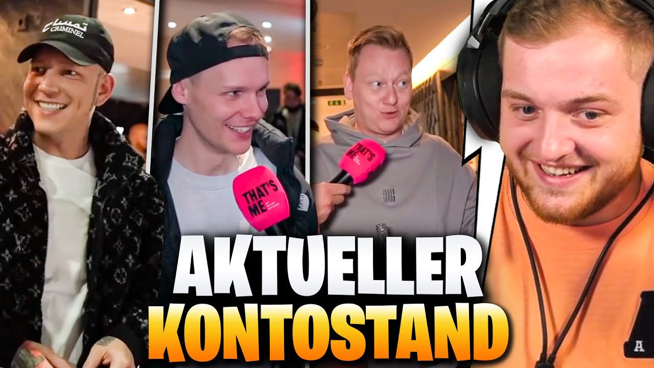 😨💸REAKTION auf WIE viel GELD auf dem KONTO (YouTuber Edition) | Trymacs Stream Highlights