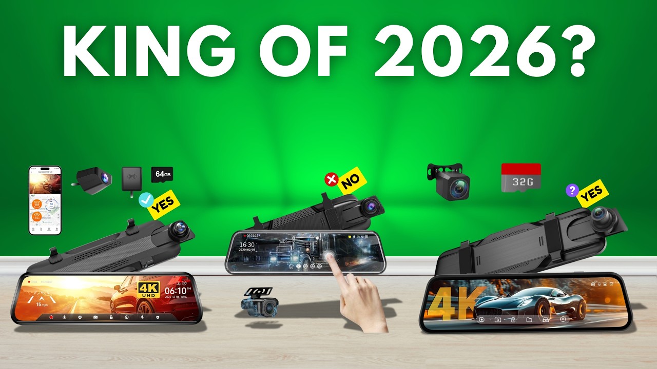 Top 10 Best Mirror Dash Cams in 2025