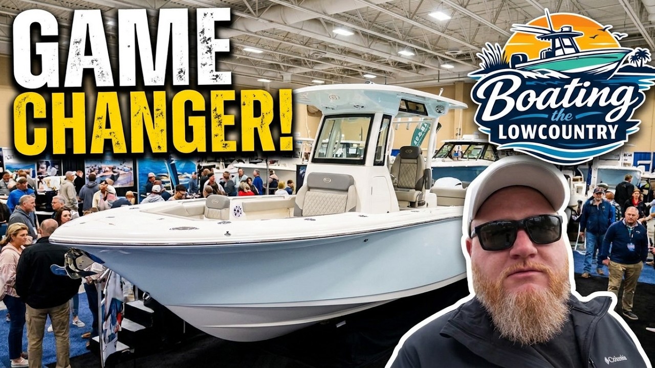 The  SNOW missed the 2026 CHARLESTON BOAT SHOW, BUT THE NEW KEY WEST 249FS MADE A BIG SPLASH!!