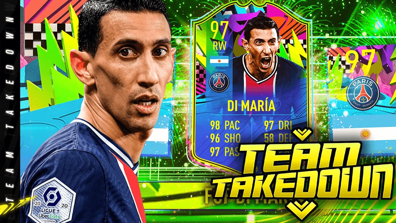 97 Summer Stars Angel Di Maria Team Takedown!!!