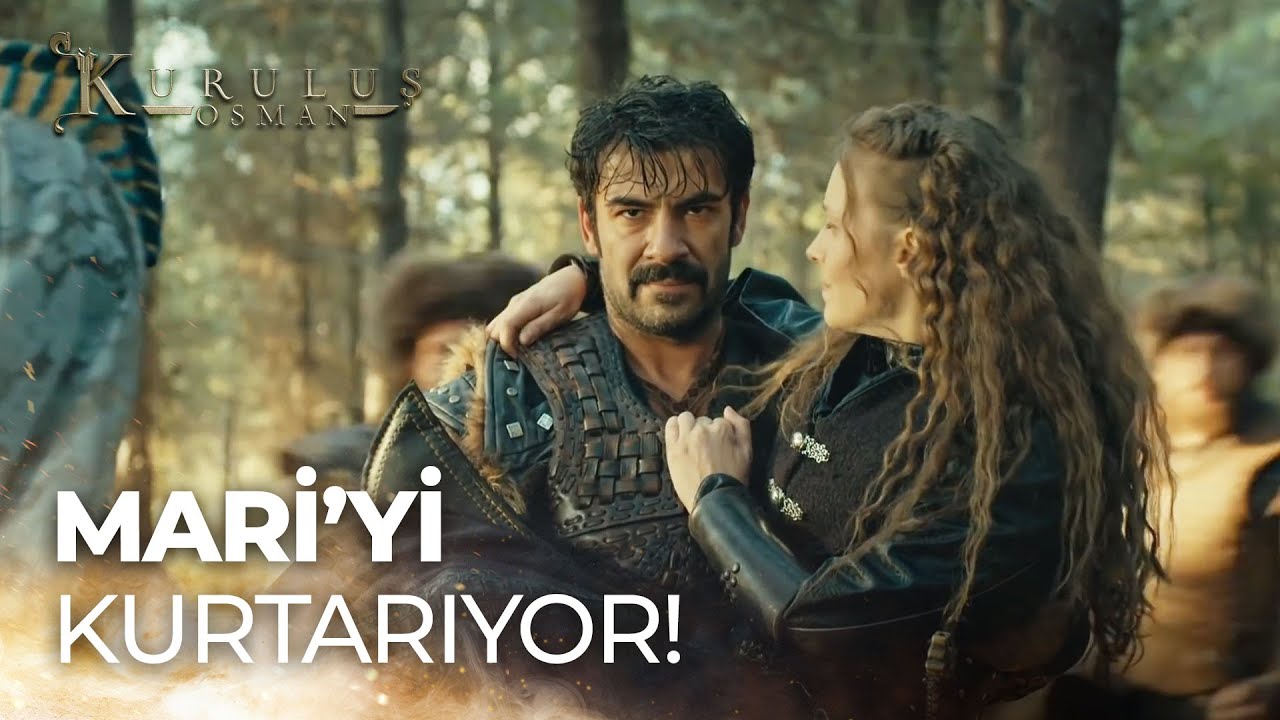Turgut Bey, Mari'nin hayatını kurtarıyor! | Kuruluş Osman Efsane Sahneler