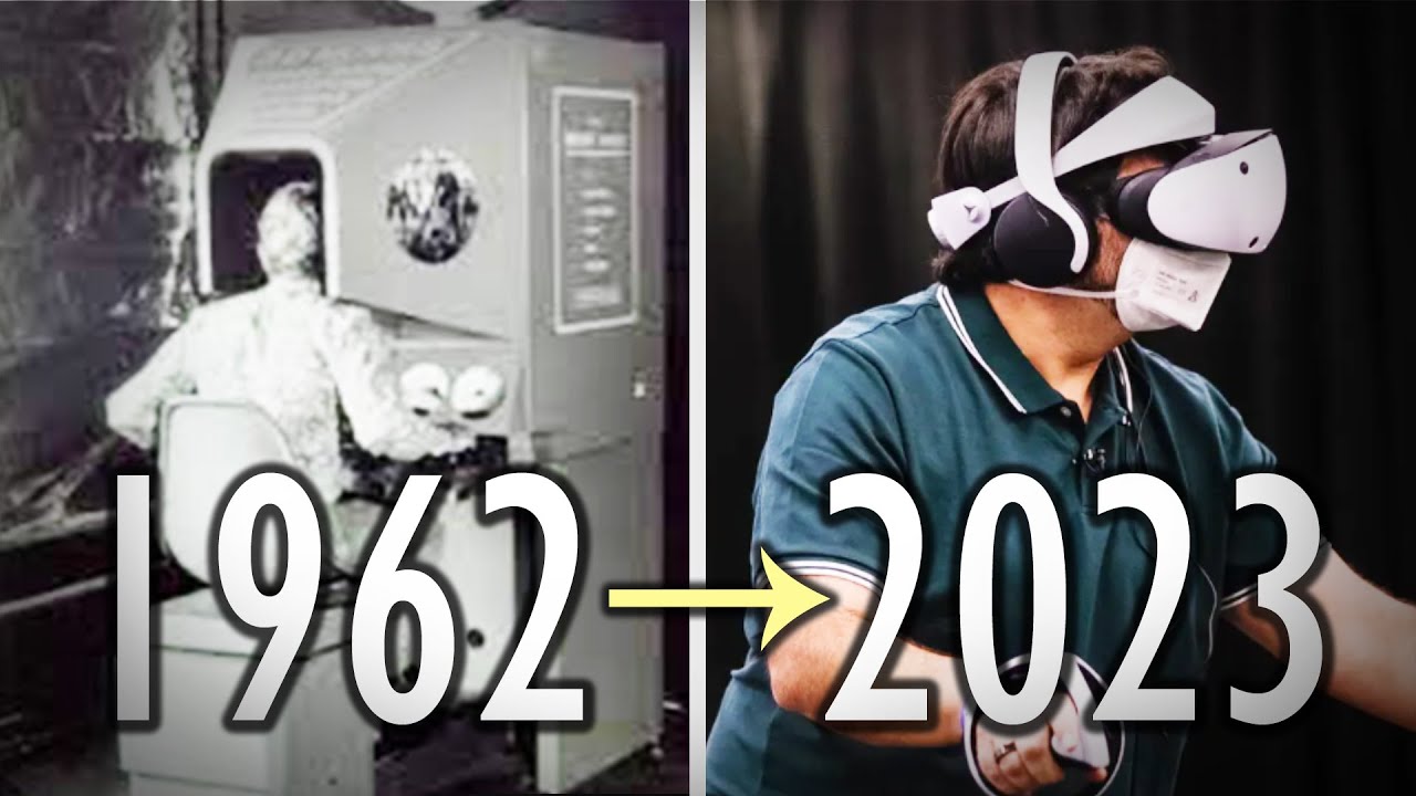 The Full History Of Virtual Reality (1956 - 2023)