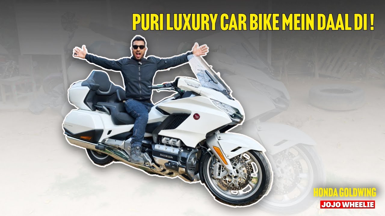 2024 Honda GoldWing Automatic Motorcycle 7 DCT @50 Lakhs | AIRBAG | Full Tour,Features, Performance
