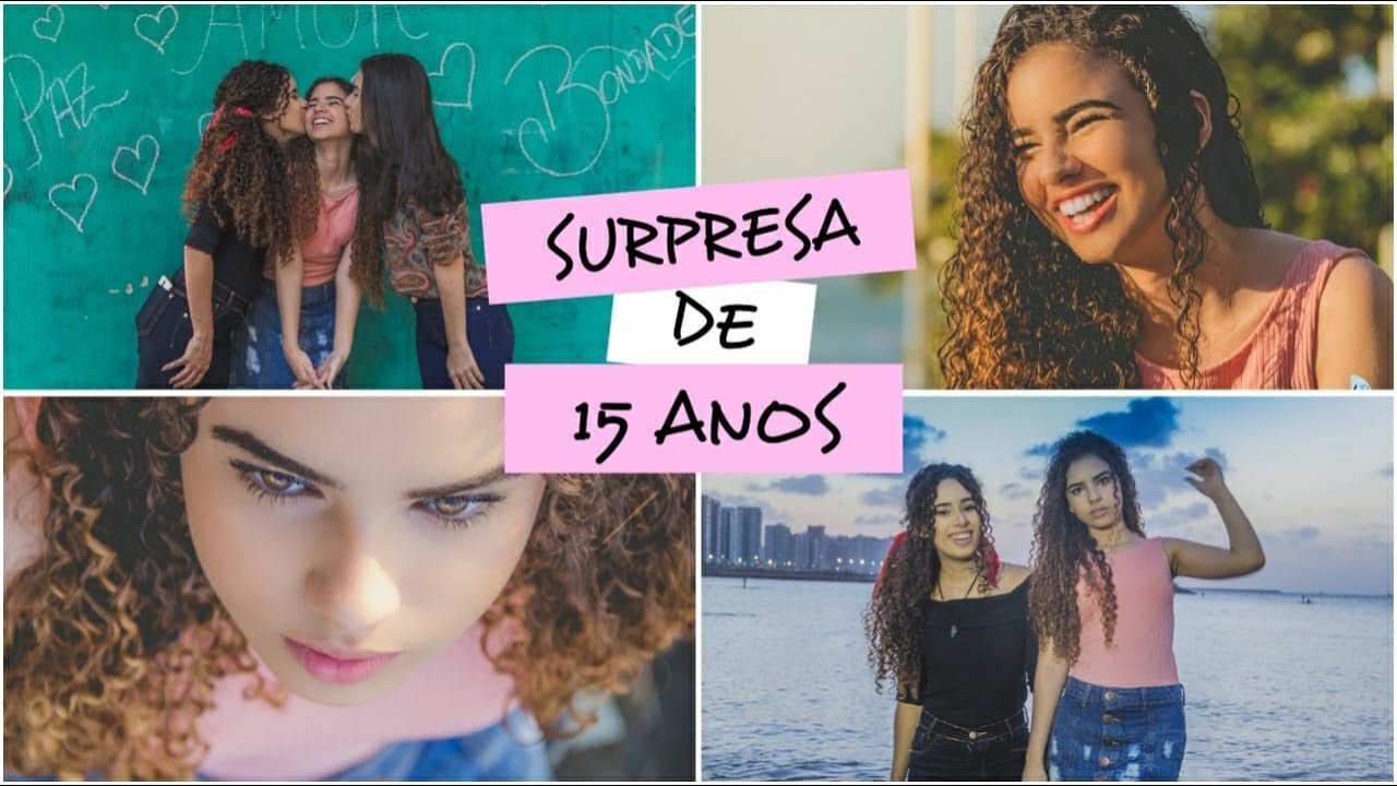 DEI UM ENSAIO DE 15 ANOS PARA MINHA IRMÃ - Thainá Alves