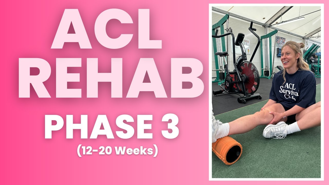 Anterior Cruciate Ligament (ACL) Rehab Phase 3 - Pro Athlete Rehab Program Revealed + Tips